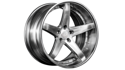 Sleek and Stylish Alloy Wheel Design for Automotive Enthusiasts and Car Modifications