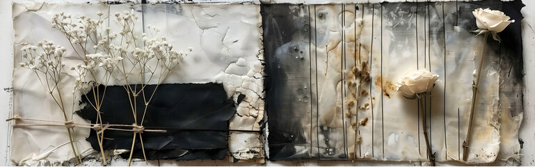 delicate dried flowers