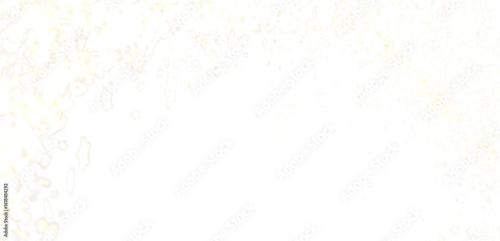 Poster High-resolution image of an abstract white background featuring delicate yellow splatter patterns. Perfect for presentations or websites.