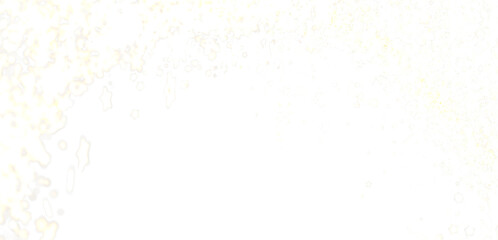 Fototapeta premium High-resolution image of an abstract white background featuring delicate yellow splatter patterns. Perfect for presentations or websites.