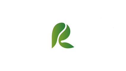 Eco R Letter Logo
