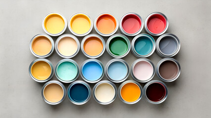 Inspiring variety of vibrant paint colors for your next exciting home or DIY project with creative possibilities