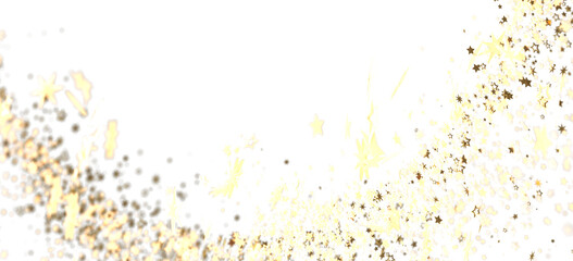 Sparkling gold stars on white. Perfect for holidays, events, and celebrations.