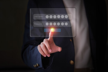 Disable employee usernames and passwords on a digital screen to access personal Office accounts for the system.