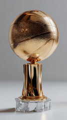 Championship Trophy, white background