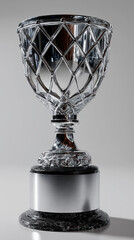 Championship Trophy, white background