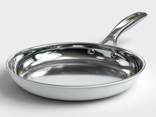 Frying pan, white background