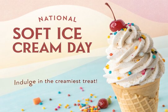 Swirls of Joy – Celebrate National Soft Ice Cream Day!
