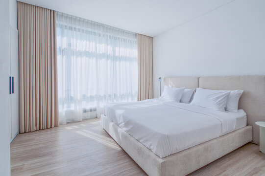 Inviting vacation rental apartment with fully furnished, contemporary interiors. Vacation rental collection or series.
