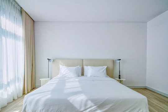 Inviting vacation rental apartment with fully furnished, contemporary interiors. Vacation rental collection or series.