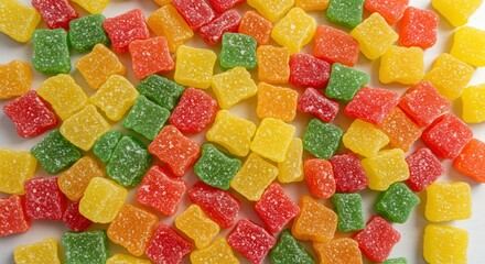 A Colorful Collection of Assorted Gummies