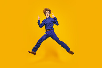 crazy rock jump