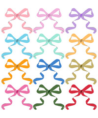 Multi Color of Cute Ribbon collection