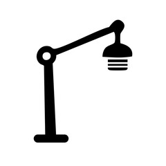 vector illustration of a lamp