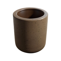 Oversized Modern Concrete Planter with Textured Surface