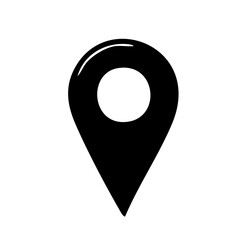 vector map pointer icon