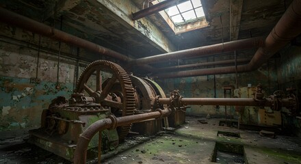 Abandoned power plant