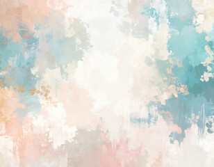 Vintage Pastel Mixed Media Artistic Texture