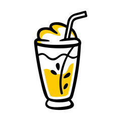 Smoothie – Hand Drawing Icon for Web and Graphic Design