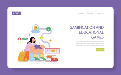 Gamification and Educational Games Web Page Design