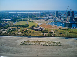 Aerial View The Stark Contrast
