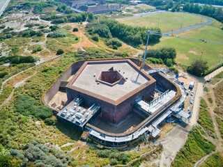 Aerial View Fort Napoleon Rising