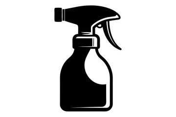spray bottle isolated on white