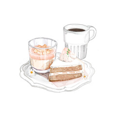 Sweet & Treats – Watercolor Clipart Set