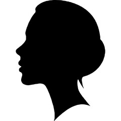 silhouette of a woman