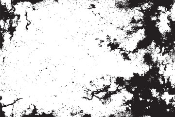 Black Ink Grunge Splatter Frame | Distressed Texture Border for Creative Background Designs