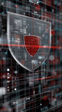 OT security. Operational technology. Digital shield protects networks.