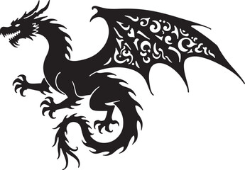 Fierce Black Dragon Emblem Bundle