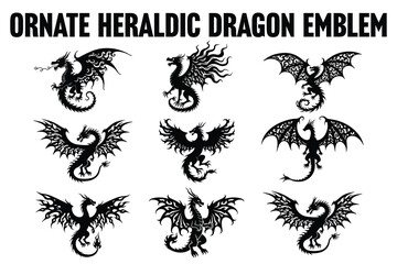 Fierce Black Dragon Emblem Bundle