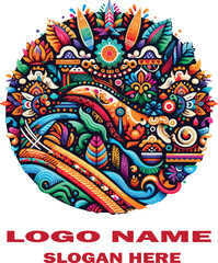 Assam logo icon vector white background .