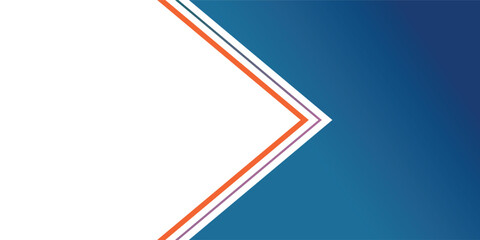 Modern Abstract Arrow Background With Gradient Blue Design, Clean White Space, And Bold Color Lines, Ideal For Business, Presentation, And Technology Concepts.