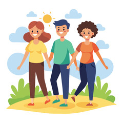 children playing on the playground