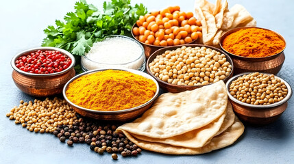 Authentic Indian food close up Indian food Indian food
