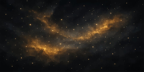 Fototapeta premium Deep space nebula background with stars and galaxy sky at night