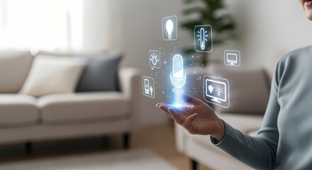 Businessman in an office pressing a digital button on a tablet screen, symbolizing business communication and technological interface