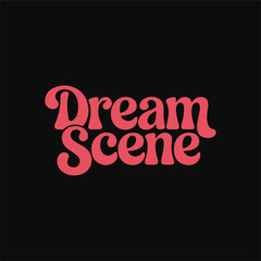 Retro 70s Groovy Bold Typography Wall Art Print