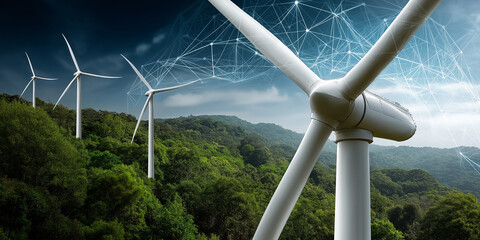 Innovative climate tech investment trends shaping renewable energy in lush landscapes