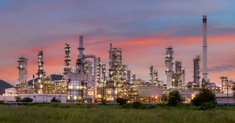 Oil and Gas Industrial zone,The equipment of oil refining,Close-up of industrial pipelines of an oil-refinery plant,Detail of oil pipeline with valves in large oil refinery.
