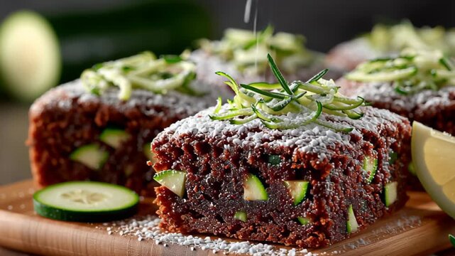 Savor healthy vegan zucchini brownies that blend indulgence and flavor. Useful healthy food