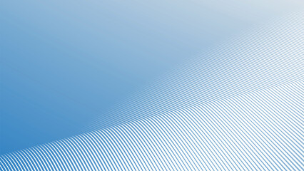 Blue Sky Stripes Wavy Line Abstract Background for Modern Web Design, Digital Art, and UI Presentation