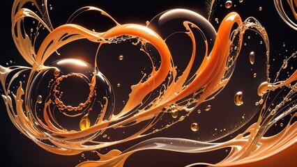 abstract fractal background