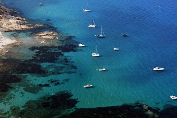 Cap Camarat, vu depuis un avion de tourisme