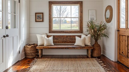 living room with wooden floor