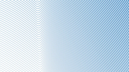 Blue Sky Stripes Wavy Line Abstract Background for Modern Web Design, Digital Art, and UI Presentation