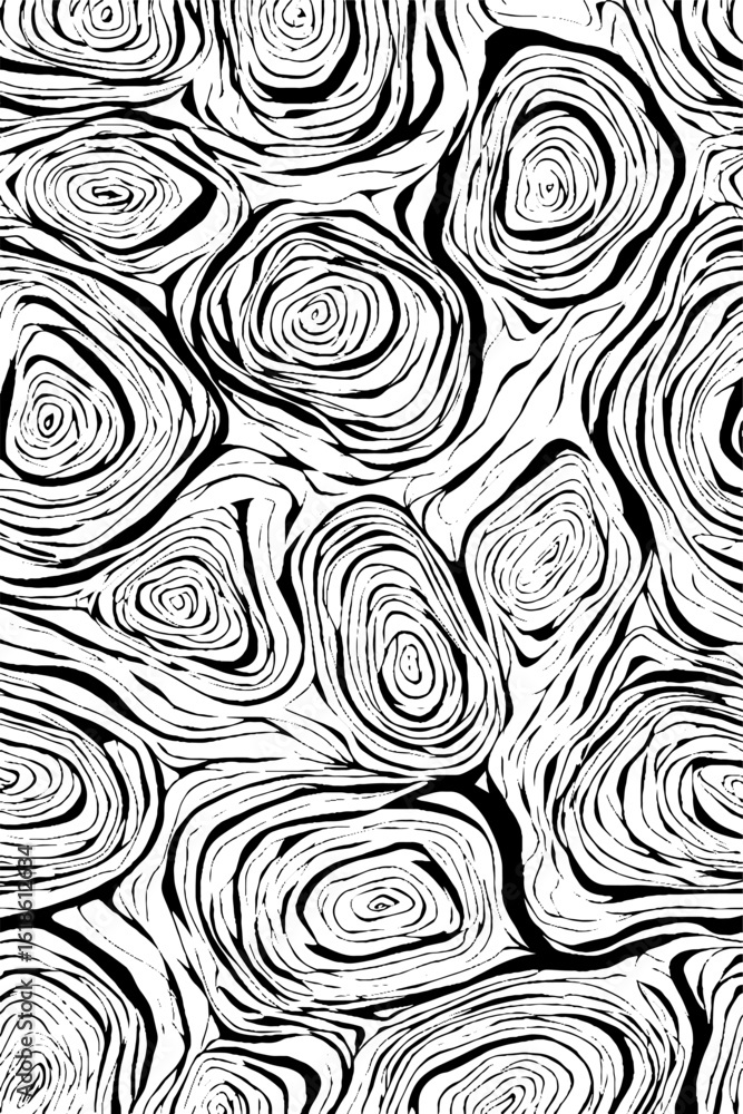 Poster abstract woodgrain swirl pattern for creative background and design