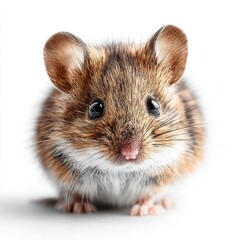 Close Up of a Mouse on White